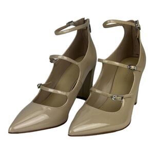 Marc Fisher Women 10 US High Heels Brown Dress Shoes Adjustable Straps 